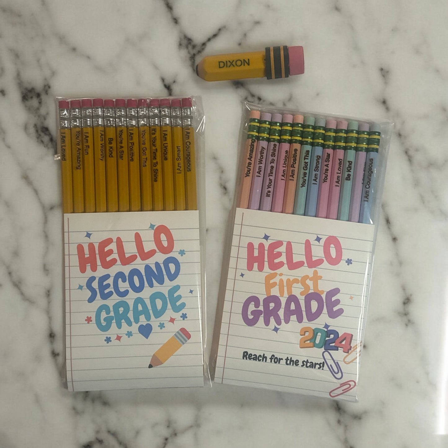 Positive Affirmation Pencils